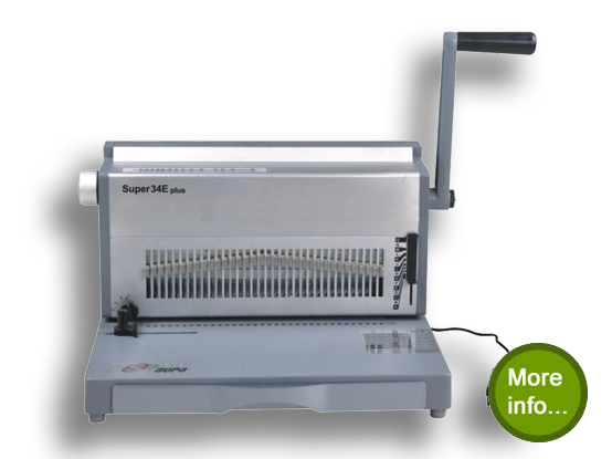LW-Super 34E Plus Electric Wire Binder